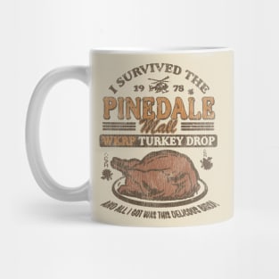 Vintage WKRP Turkey Drop Pinedale Mug